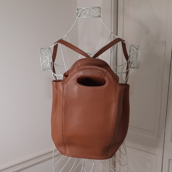 Coach Tan Leather Handbag - Picture 5 of 7